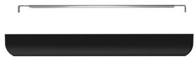 Plafoniera LED BP04-72081, patrata, 20W, 2000lm, lumina calda+neutra+rece, IP40, neagra, Braytron