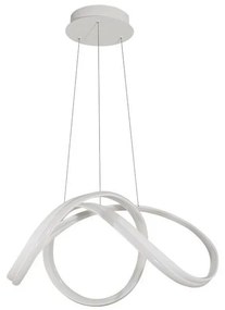 Lustra LED suspendata design modern TRUNO alba NVL-9104721