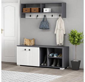 Mobilier Hol Vabite 1 (antracit + alb) . 1093908