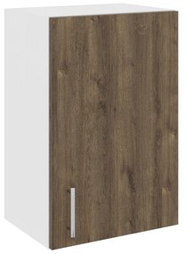 Corp Superior Karo, 1 Usa, Stejar Bronz/Alb, 40 x 30 x 60 cm