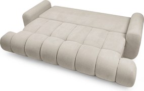Canapea extensibilă Lutario - chenille bej deschis Vibe 06
