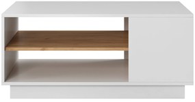 Măsuță de cafea Three G (Stejar craft auriu + Alb). 1071394