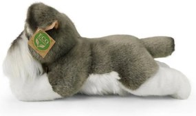 Câine de pluș Rappa Schnauzer 28 cm ECO - FRIENDLY