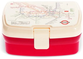 Cutie de gustări pentru copii Heritage Tube Map – Rex London