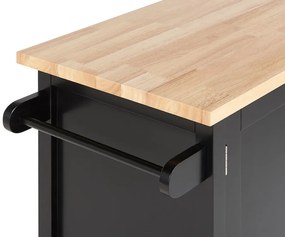 Măsuță servire Melza (negru). 1081333