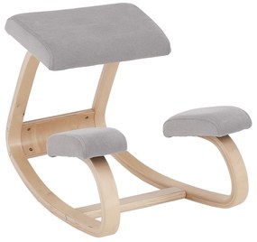 Scaunde birou, ergonomic cu suport pentru genunchi, gri-maro Taupe   natural, RENAR