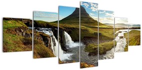 Tablou modern - peisaj nordic (210x100cm)