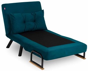 Fotoliu Sando Single Petrol Green