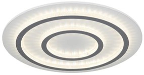 Globo JAYDEN 48042-60W - Plafonieră LED dimerizabilă 60W/230V, Ø 55 cm, albă + telecomandă