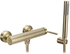 Baterie de duș REA Argon BRUSH GOLD