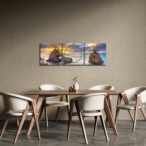 Tablou - Hatago Iwa (cu ceas) (90x30 cm)