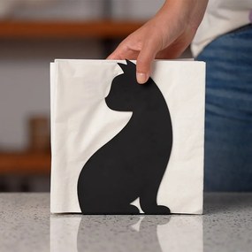 Suport pentru șervețele din metal Feline – Balvi