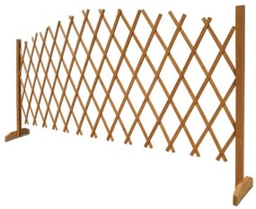 Deuba Gard cu zabrele de gradina 200x107 cm - natural