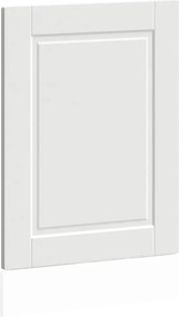 vidaXL Panou pentru mașină de spălat vase "Porto" alb lemn prelucrat