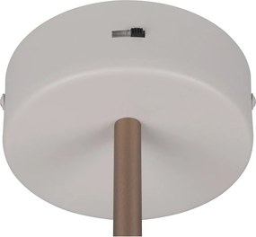 Aplică de perete fildeș LED cu structură flexibilă/cu intensitate reglabilă ø 20 cm Keaton – Trio