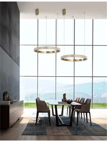 Lustra LED moderna diametru 65cm, Orlando