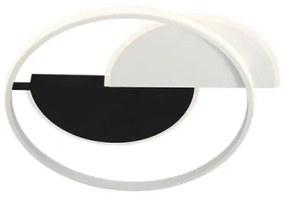 Plafonieră LED dimabilă LED/70W/230V 3000-6500K alb/negru + telecomandă