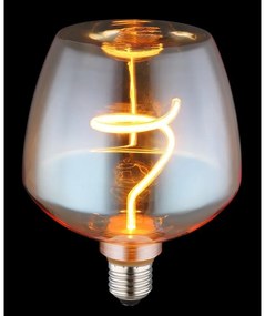 Bec decorativ chihlimbar LED E27 4W 240lm 1800K