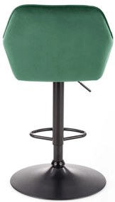 Scaun de bar H103 velvet verde