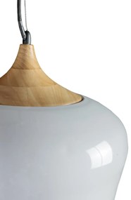 Pendul modern design nordic Parma alb