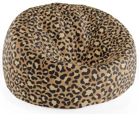 Sac de șezut Cocoon model de ghepard, galben / negru