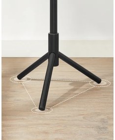 Cuier de podea LINEA, negru