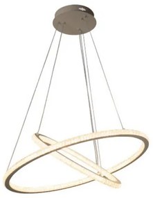 Lustră LED dimabilă pe cablu, 150W, 230V, 3000-6500K, cu telecomandă