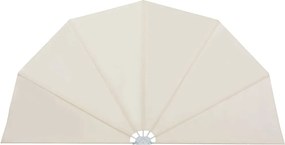 vidaXL Copertină laterală pliabilă de terasă, crem, 200 cm
