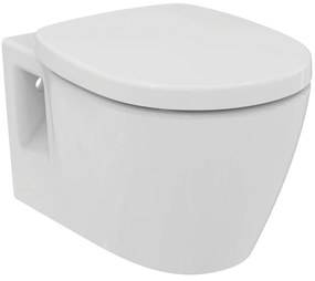 Vas wc suspendat rimless Ideal Standard Connect alb lucios cu capac soft close inclus