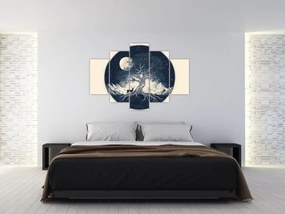 Tablou – Arbore magic cu cerb I. (150x105 cm)