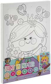 TABLOU PICTEZ PE NUMERE - PRINTESA - GRAFIX (150007-2)