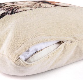 Față de pernuță tip goblen PISOI 45 x 45 cm