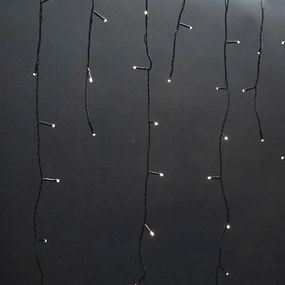 Nedis CLLC360 - Perdea luminoasă LED de exterior pentru Crăciun 360xLED/7 funcții 14m IP44 alb cald