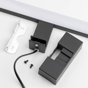 Brilagi - Lampă LED pentru oglindă de baie VESTRA LED/15W/230V, 80 cm, IP44, negru