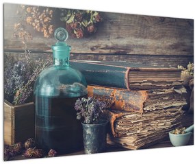 Tablou - Masa farmacistului (90x60 cm)