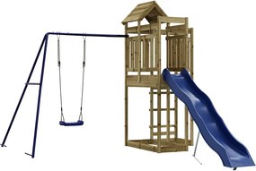 vidaXL Set de joacă pentru exterior, lemn de pin impregnat