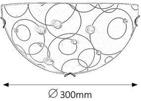 Rabalux 1960 - Corp de iluminat perete JOLLY 1xE27/60W/230V