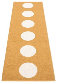 Covor tip traversă pentru interior și exterior galben ocru 70x225 cm Vera Ochre – Pappelina