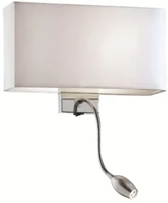 Aplica de perete cu cu reader LED HOTEL AP2 BIANCO 035949