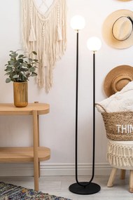 Lampadar, lampa de podea design modern FERRONE negru