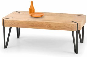 Masă de cafea Emilia (stejar auriu + negru). 1048192