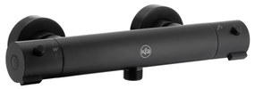 Baterie termostatică de duș KFA Armatura 5736-010-81 MOZA negru mat
