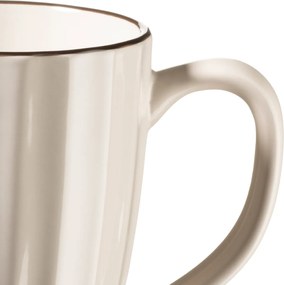 Mäser Set of 4 mugs OSITA – 350 ml, cream