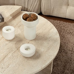Masă de cafea Orion Travertine