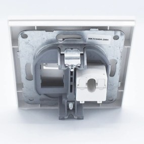 Priza calculator simpla cat 5E Karre Plus Pansonic, ST, alba