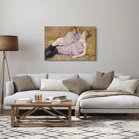 Tablou - Henri de Toulouse-Lautrec, The Sofa, reproducere (90x60 cm)