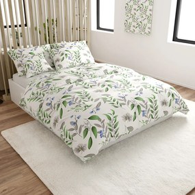 Lenjerie de pat din microfibra KARDA albă Dimensiune lenjerie de pat: 70 x 90 cm | 140 x 220 cm