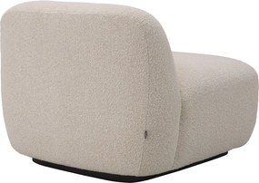 Fotoliu design modern LUX Bjorn, boucle crem 115336 HZ
