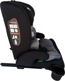 Scaun auto ISOFIX + Top Tether NOVOKIDS Splend'or Edition HC-02S, R129 i-Size, 76-150 cm, Grupa 1/2/3, Negru