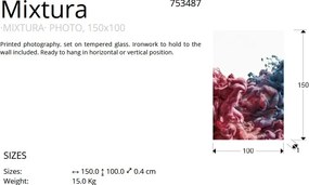 Tablou decorativ, imagine imprimata pe sticla calita Mixtura 150x100cm SV-753487